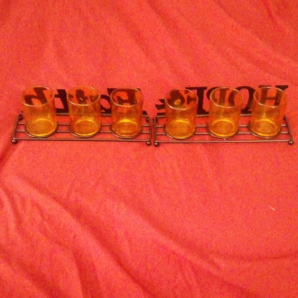 (2 for $10) Candle Holder's Faith & Hope, lot of 2. - Picture 4 of 5